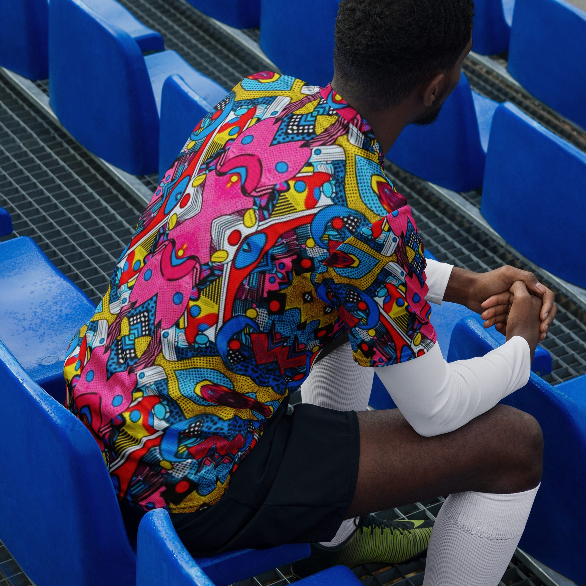 Pixel Pop Fever — All-Over Print Recycled Unisex Sports Jersey - Image 10