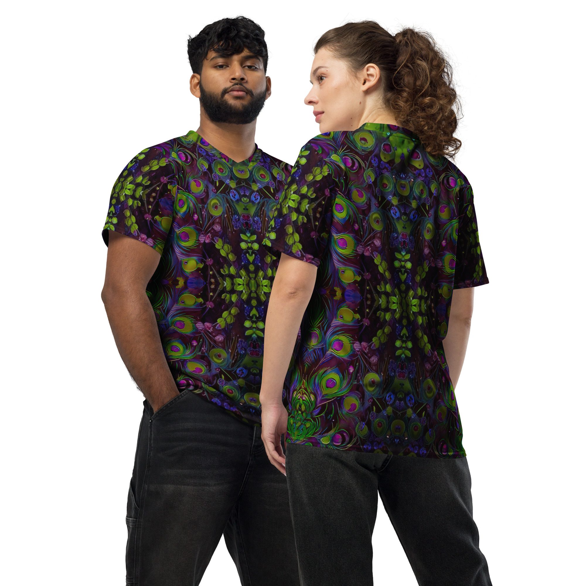 SG’s Vivid Feather Storm – Recycled Unisex Sports Jersey
