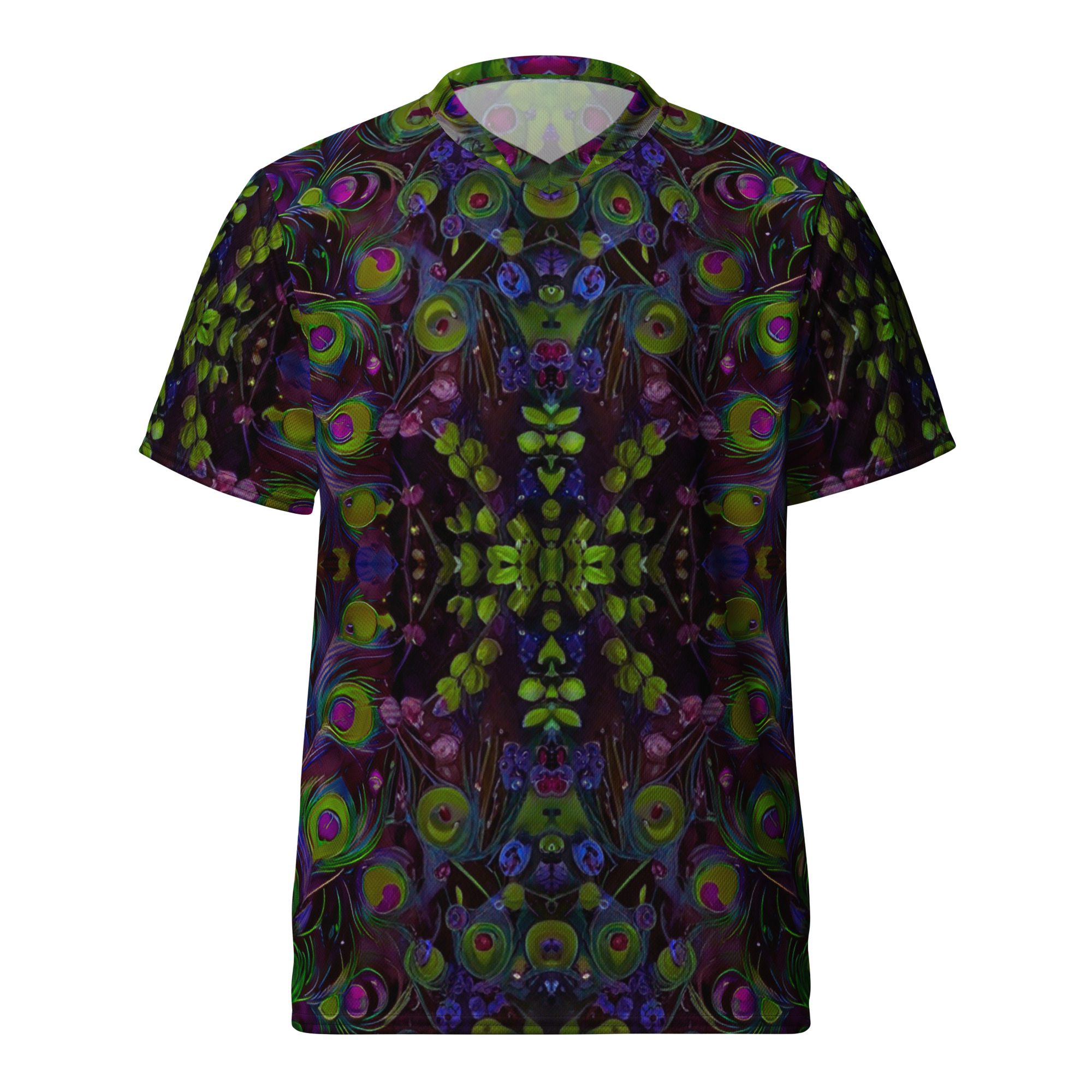 SG’s Vivid Feather Storm – Recycled Unisex Sports Jersey - Image 10