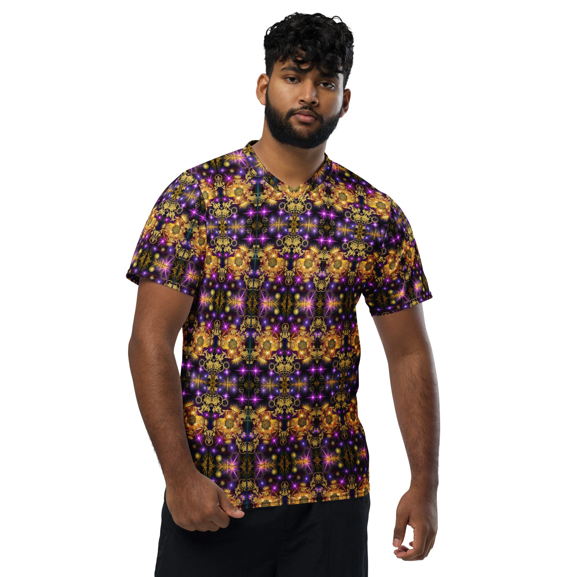 Gilded Palace of Moon and Stars – All-Over Print Recycled Unisex Sports Jersey - Image 6