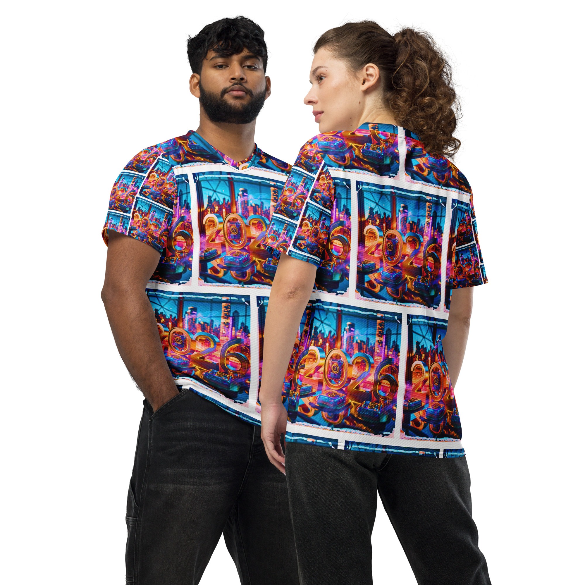 Electric City Countdown 2026 – Recycled Unisex Sports Jersey