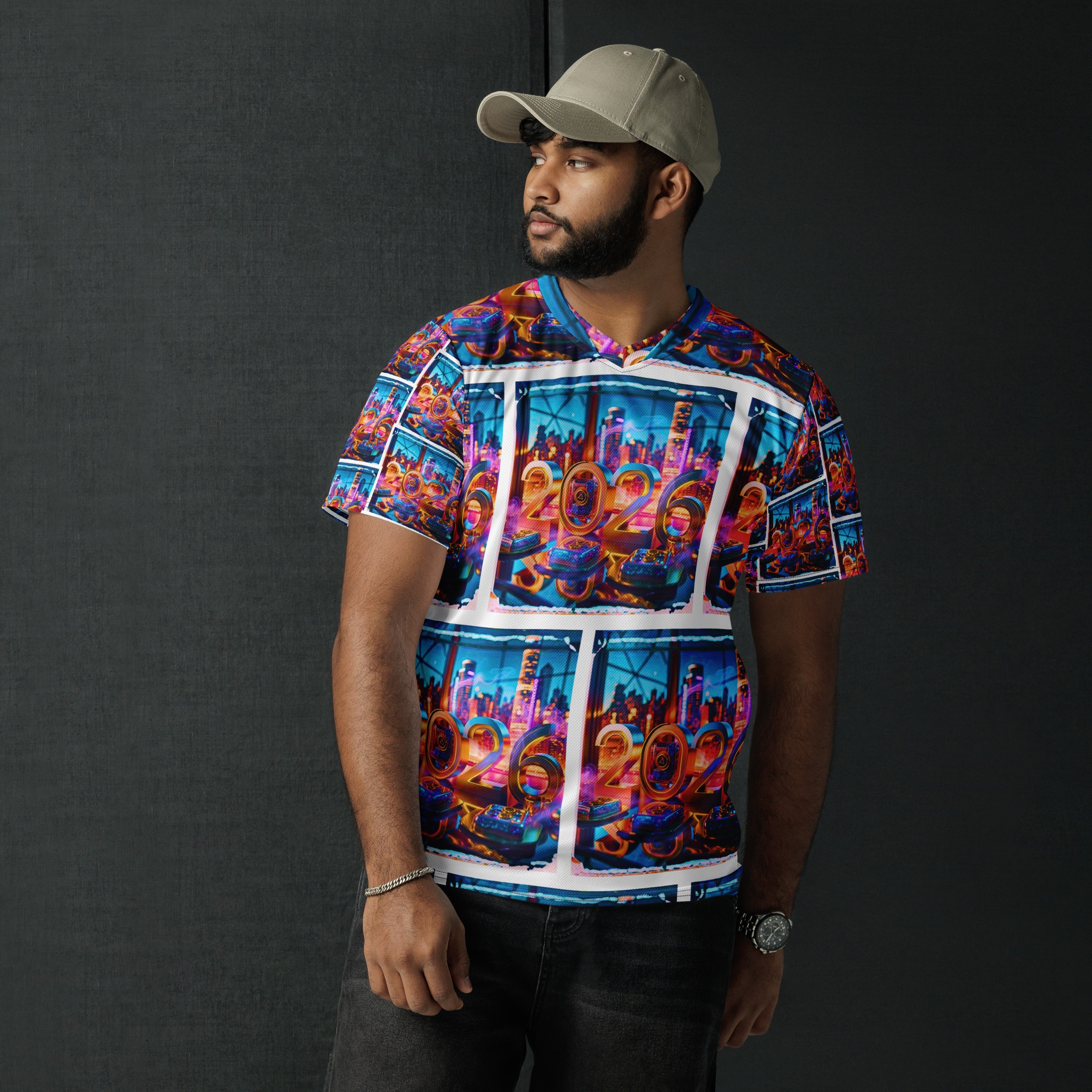 Electric City Countdown 2026 – Recycled Unisex Sports Jersey - Image 12