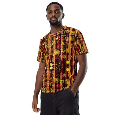 The Garden’s Petals Left Behind by Summer — Recycled Unisex Sports Jersey