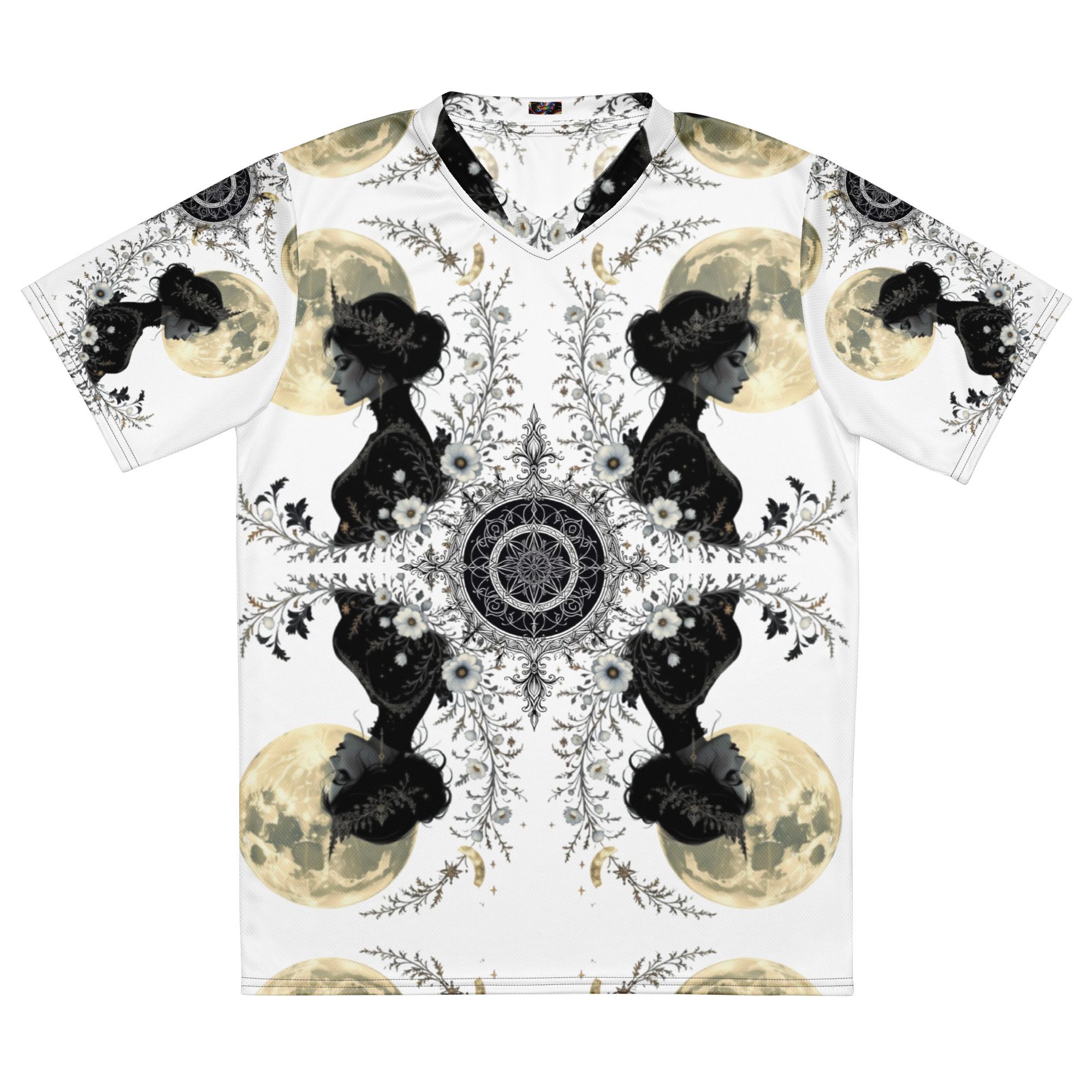 The Moonbound Scholars of the Pale Old Script — Recycled Unisex Sports Jersey - Image 18