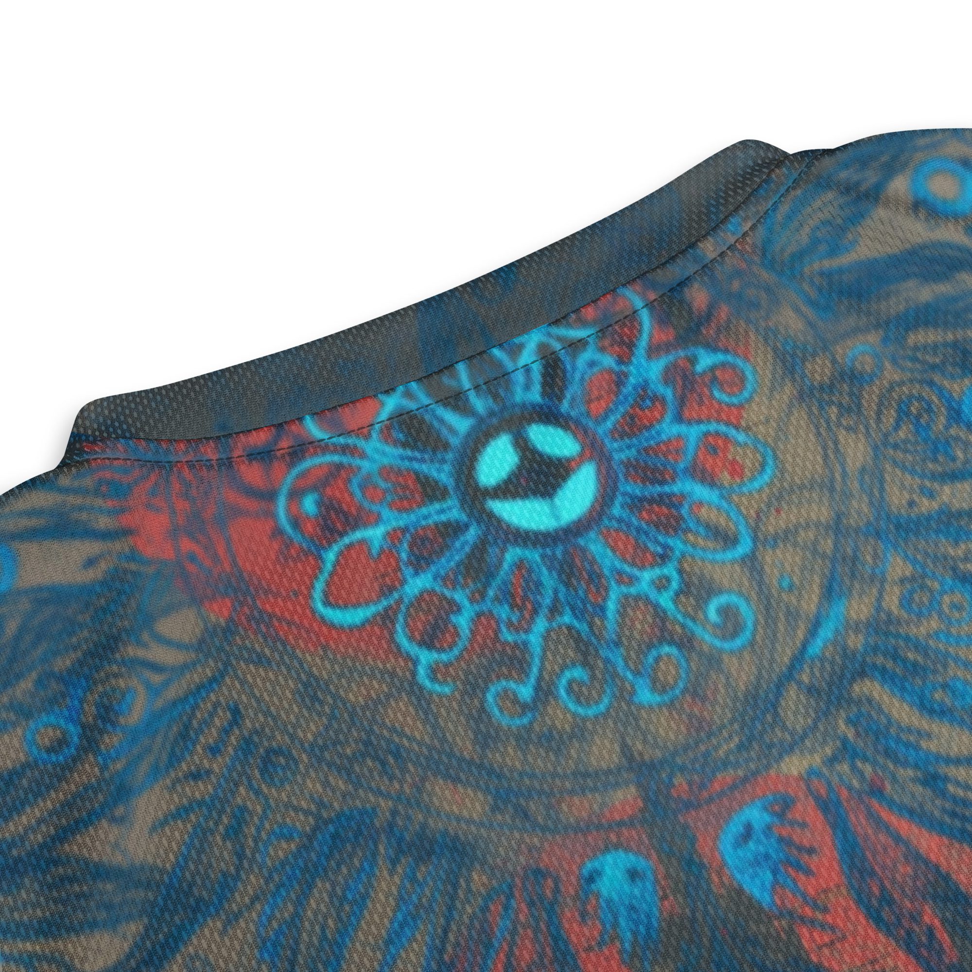 The Pilgrimage Between Worlds — Recycled Unisex Sports Jersey - Image 16