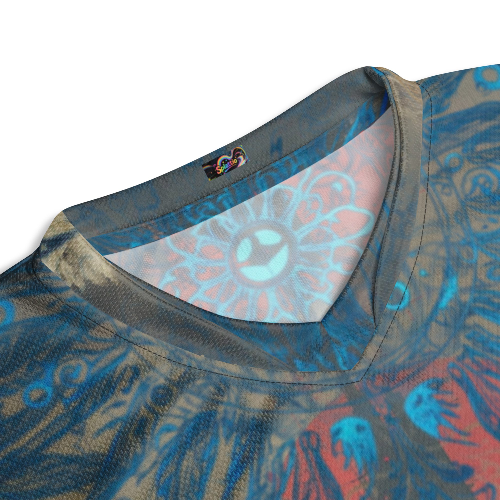 The Pilgrimage Between Worlds — Recycled Unisex Sports Jersey - Image 15