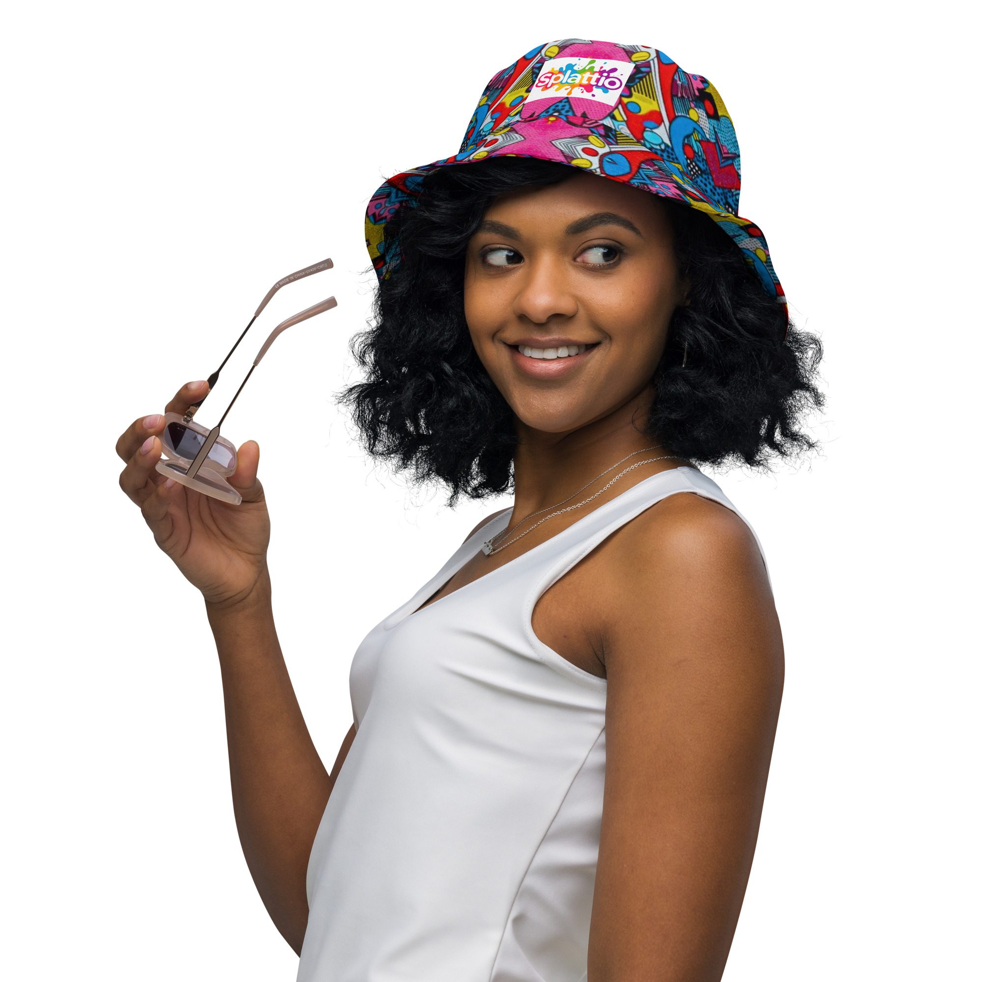 Pixel Pop Fever — Reversible Bucket Hat - Image 6