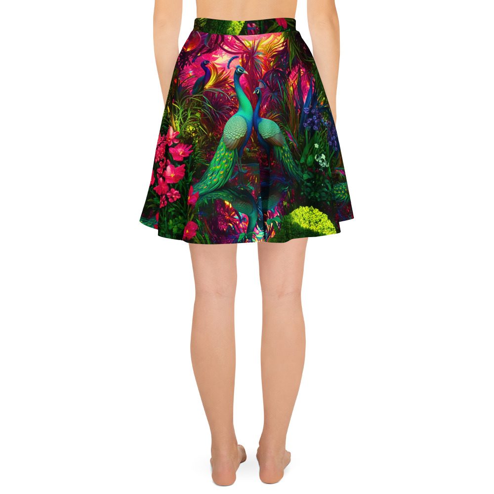 SG’s Mardi Gras Jewel Garden – All-Over Print Skater Skirt - Image 12