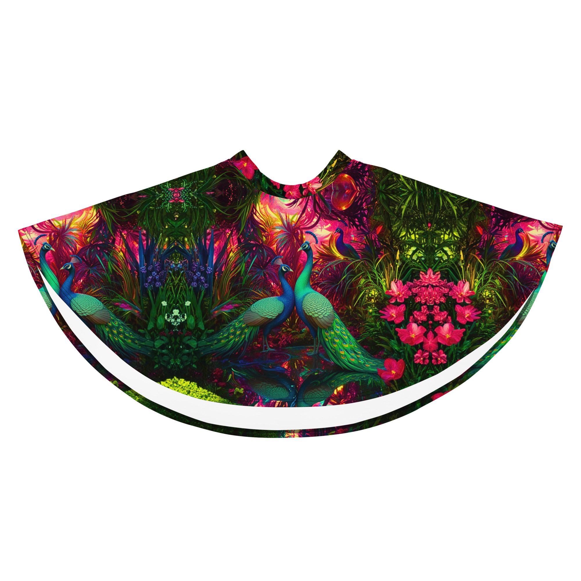 SG’s Mardi Gras Jewel Garden – All-Over Print Skater Skirt - Image 14