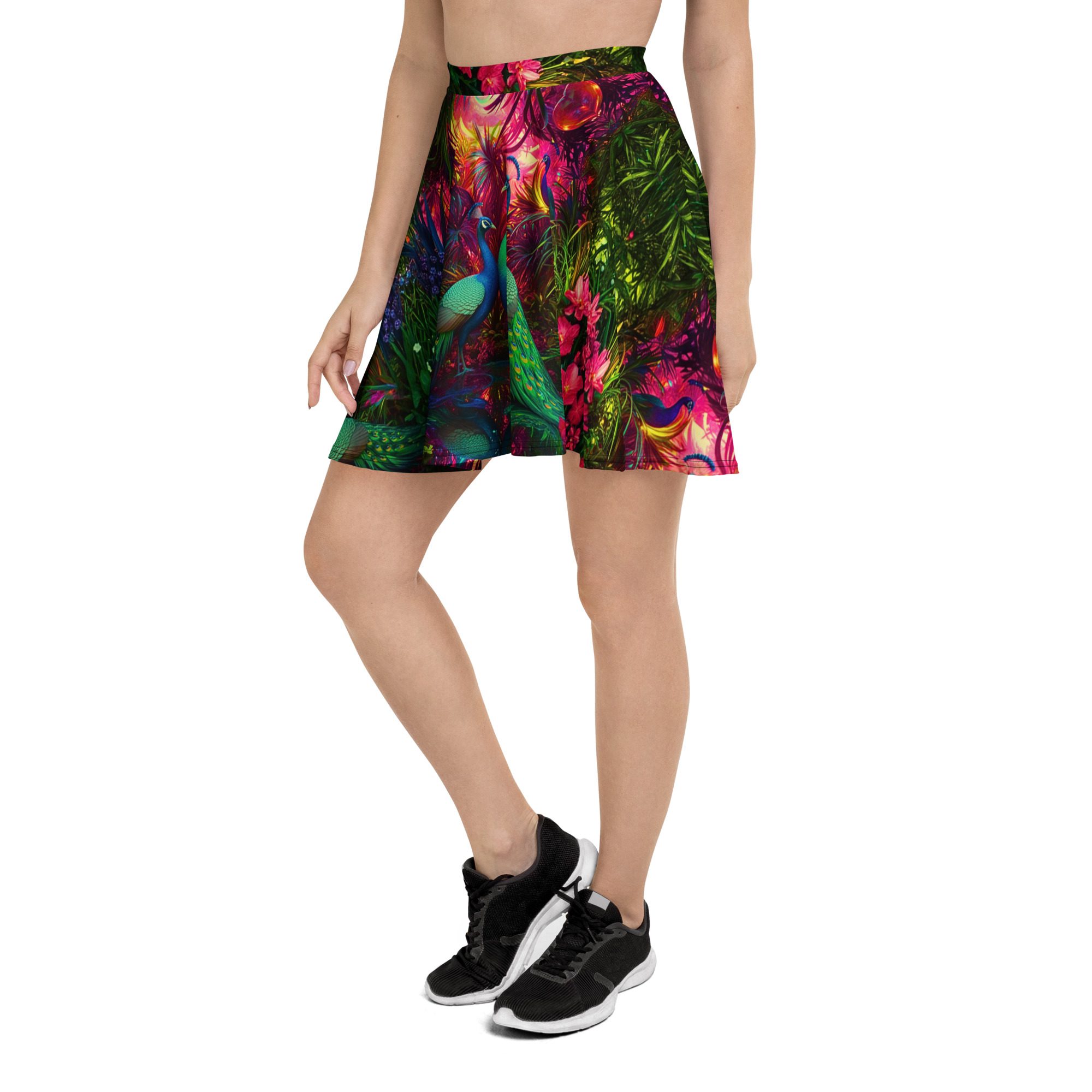 SG’s Mardi Gras Jewel Garden – All-Over Print Skater Skirt - Image 6