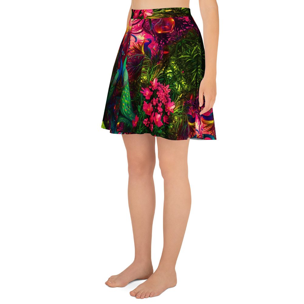SG’s Mardi Gras Jewel Garden – All-Over Print Skater Skirt - Image 11