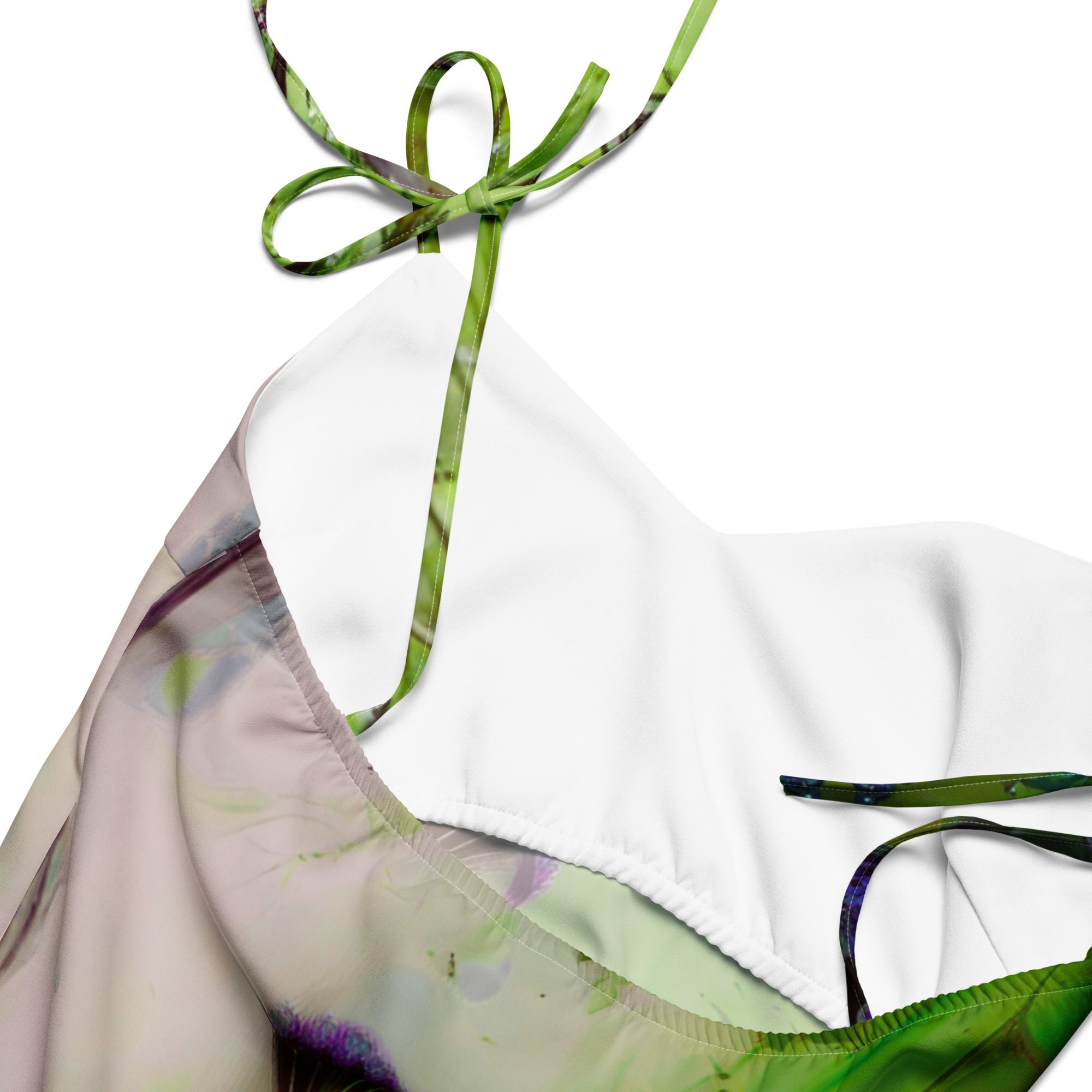 SG’s Royal Queen of Feathers Mardi Gras -Tie-Strap Midi Dress - Image 6