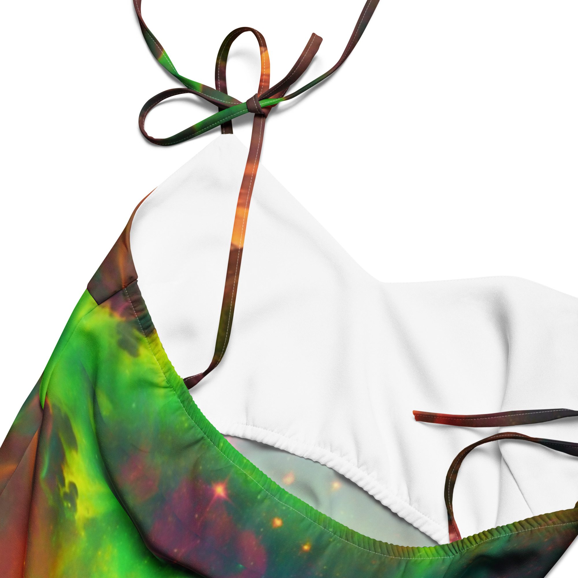 SG’s Mardi Gras’s Sunrise Royal Peacock Glow — Tie-Strap Midi Dress - Image 6