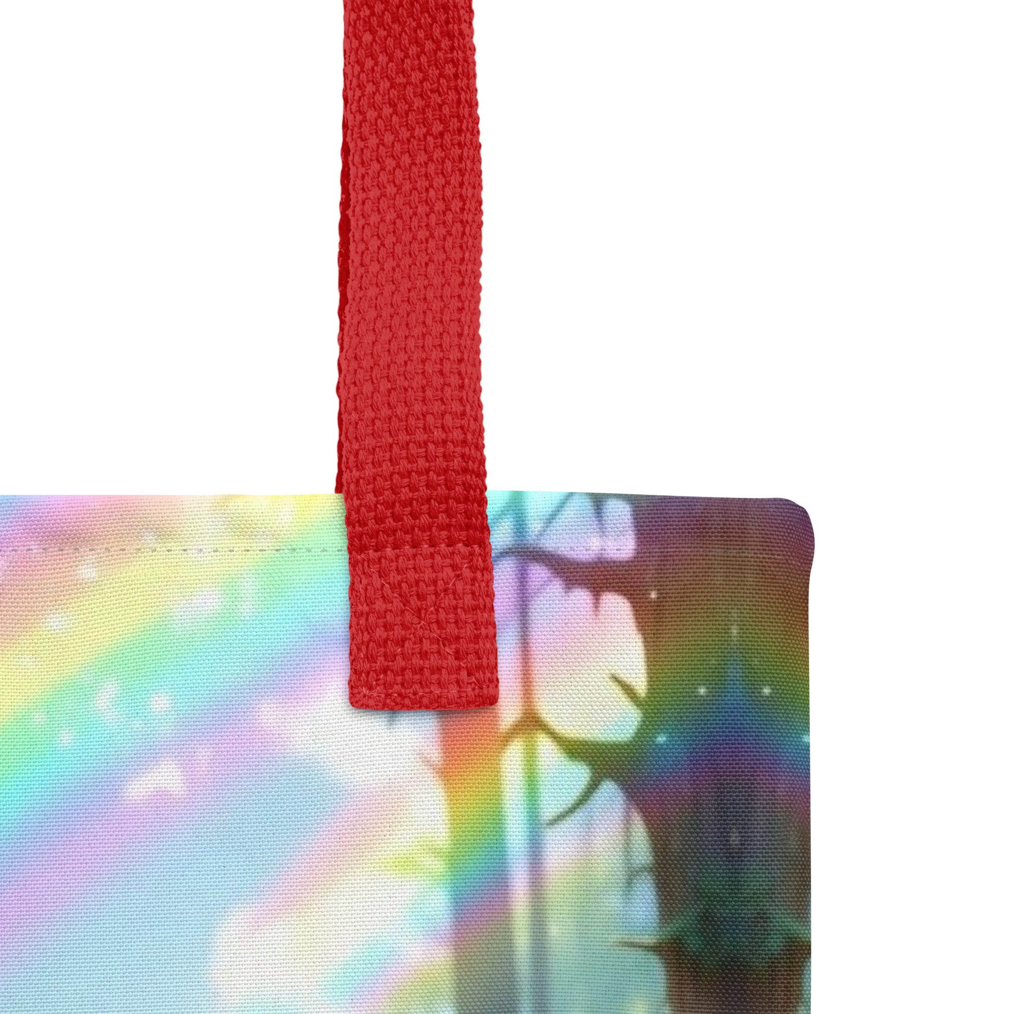 Wildheart’s Starlit Petals of the Vivid Unicorn Realm – Tote Bag - Image 15