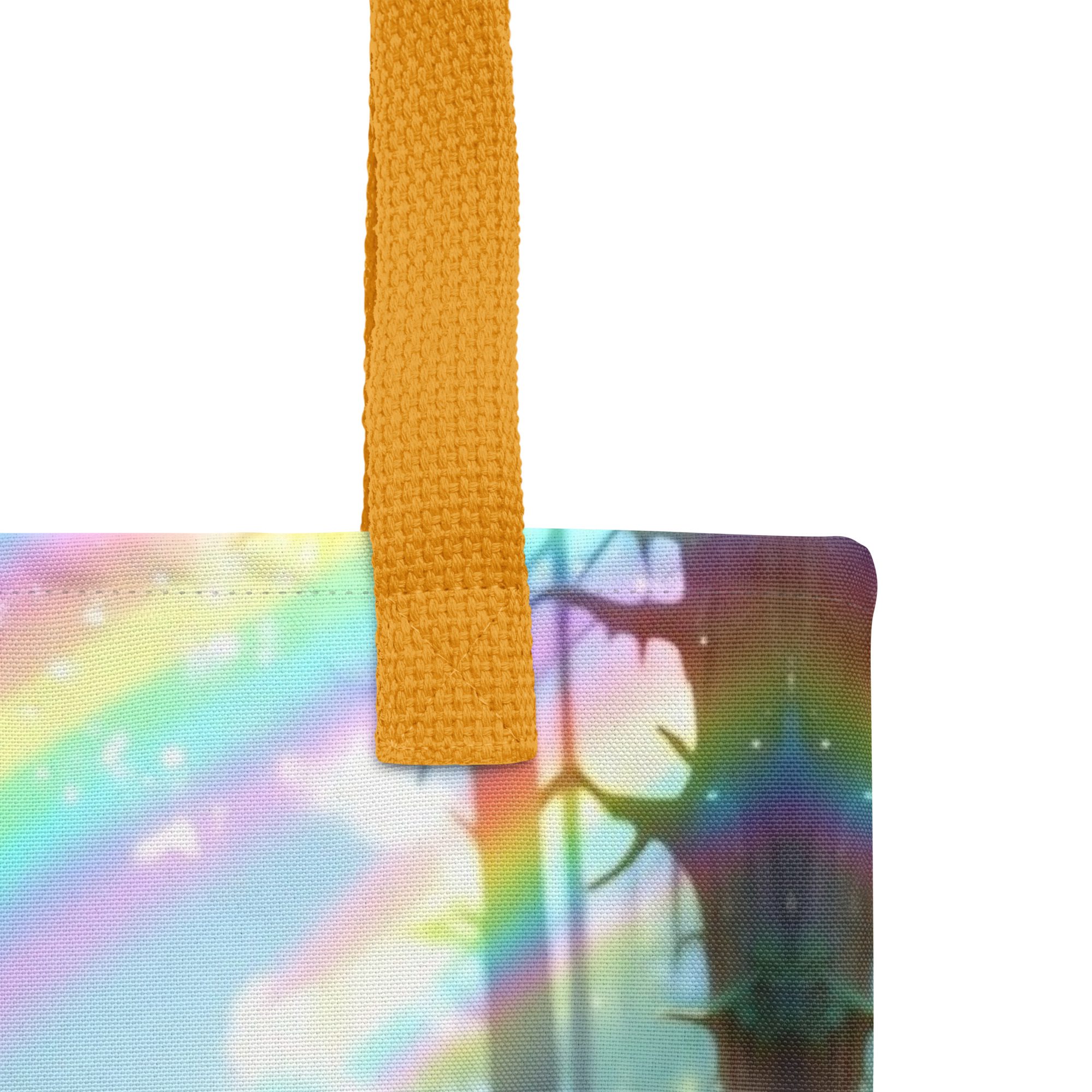 Wildheart’s Starlit Petals of the Vivid Unicorn Realm – Tote Bag - Image 21