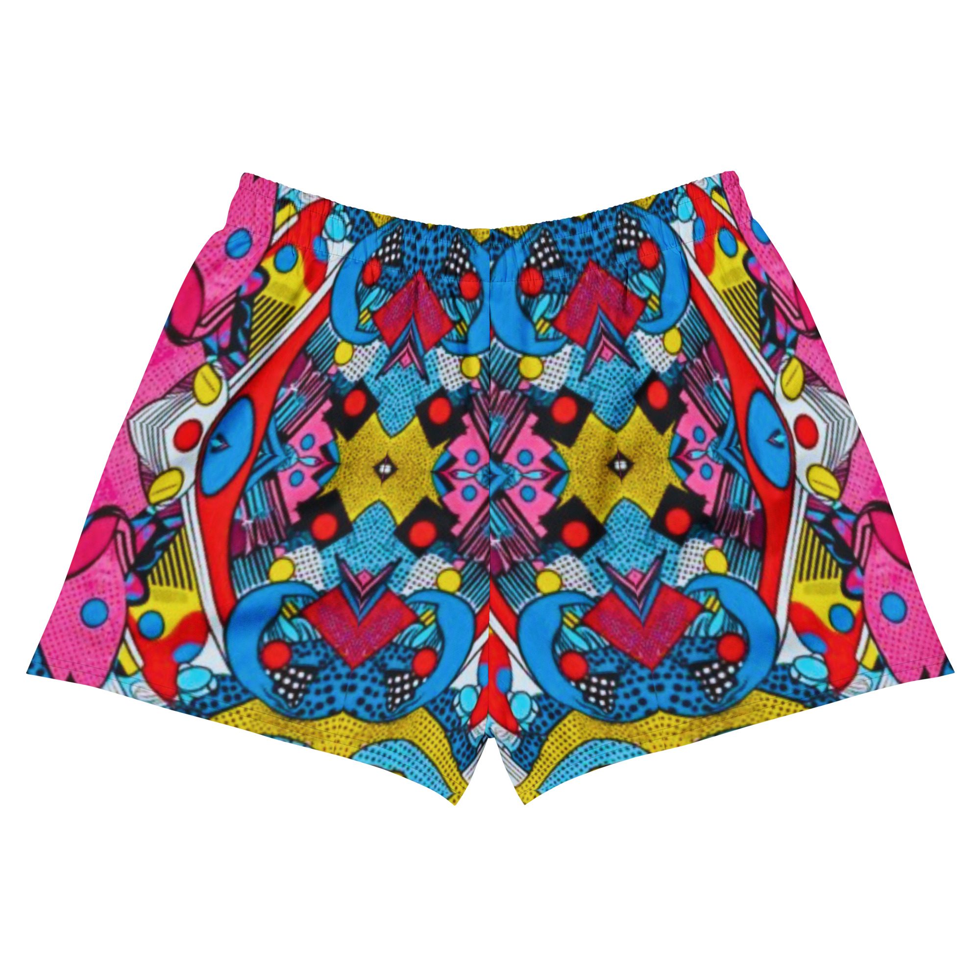 Pixel Pop Fever — All-Over Print Unisex Athletic Shorts - Image 10