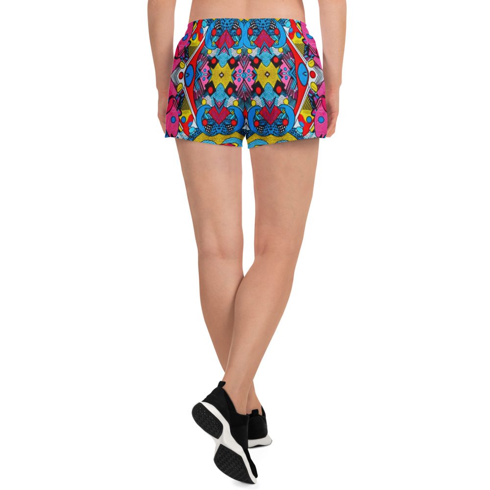 Pixel Pop Fever — All-Over Print Unisex Athletic Shorts - Image 11