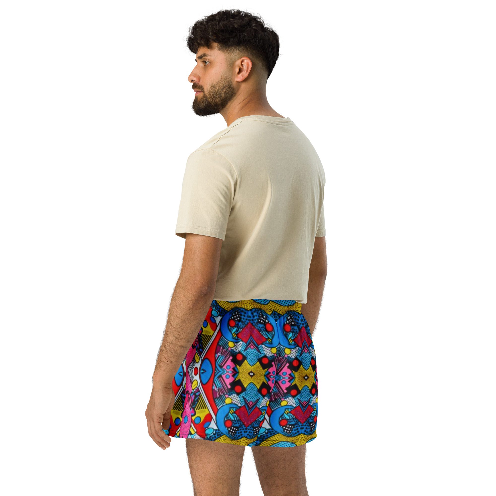 Pixel Pop Fever — All-Over Print Unisex Athletic Shorts - Image 5