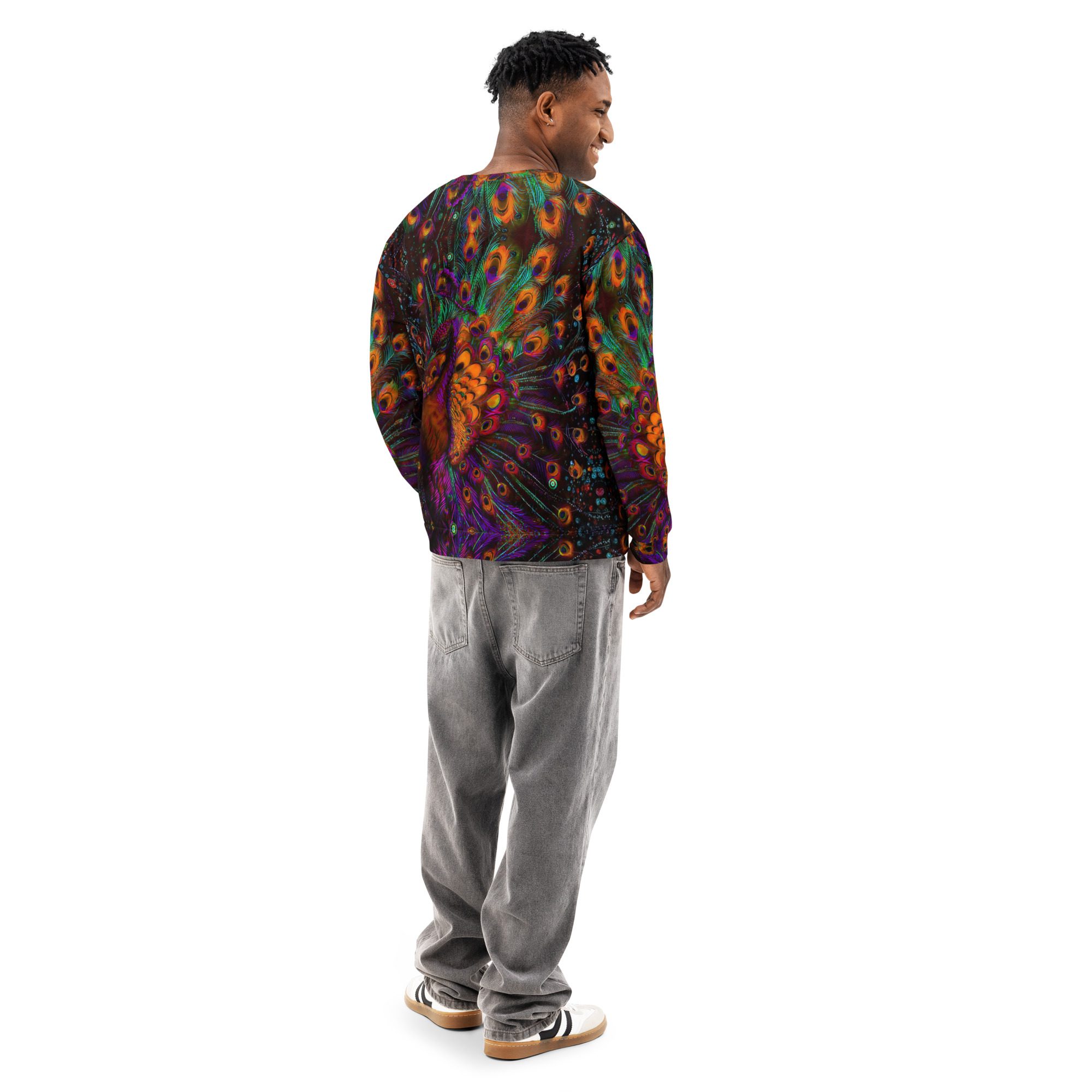 SG’s Bourbon Street Firebird Royale — Unisex Cotton Sweatshirt - Image 2