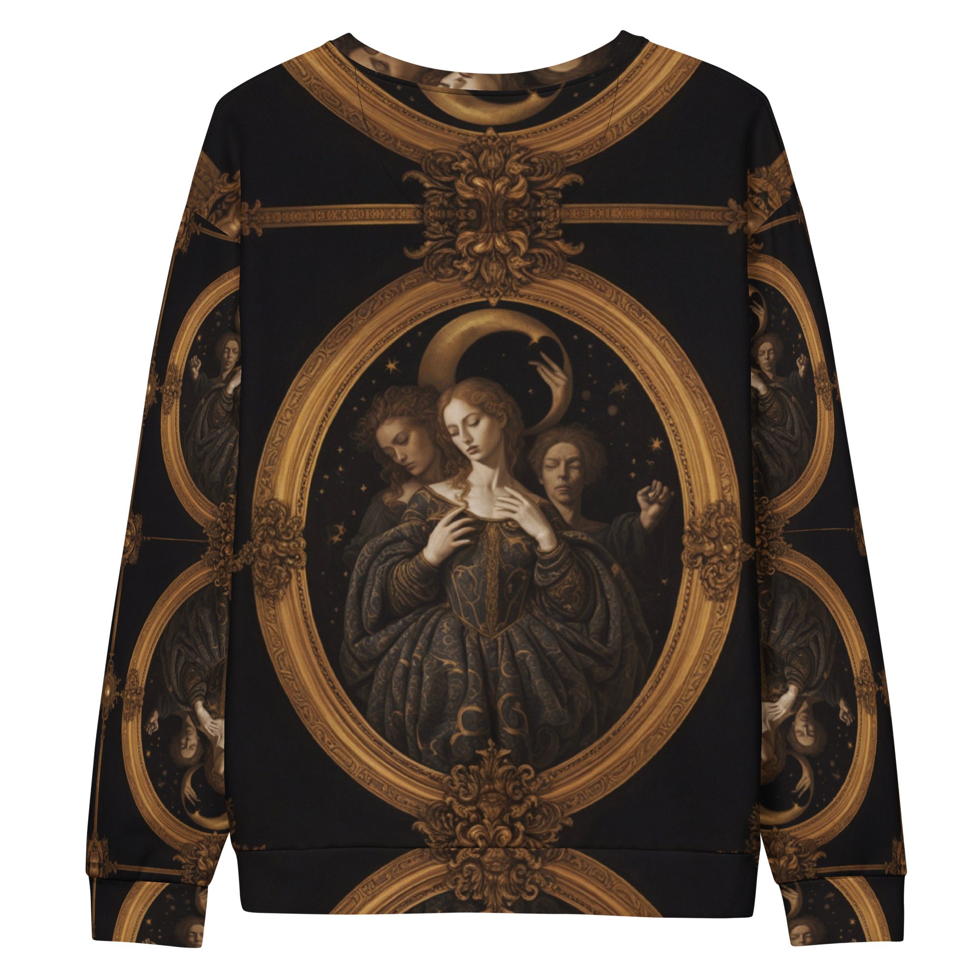 The Sisters Entombed in Starlight — Unisex Cotton Sweatshirt - Image 10