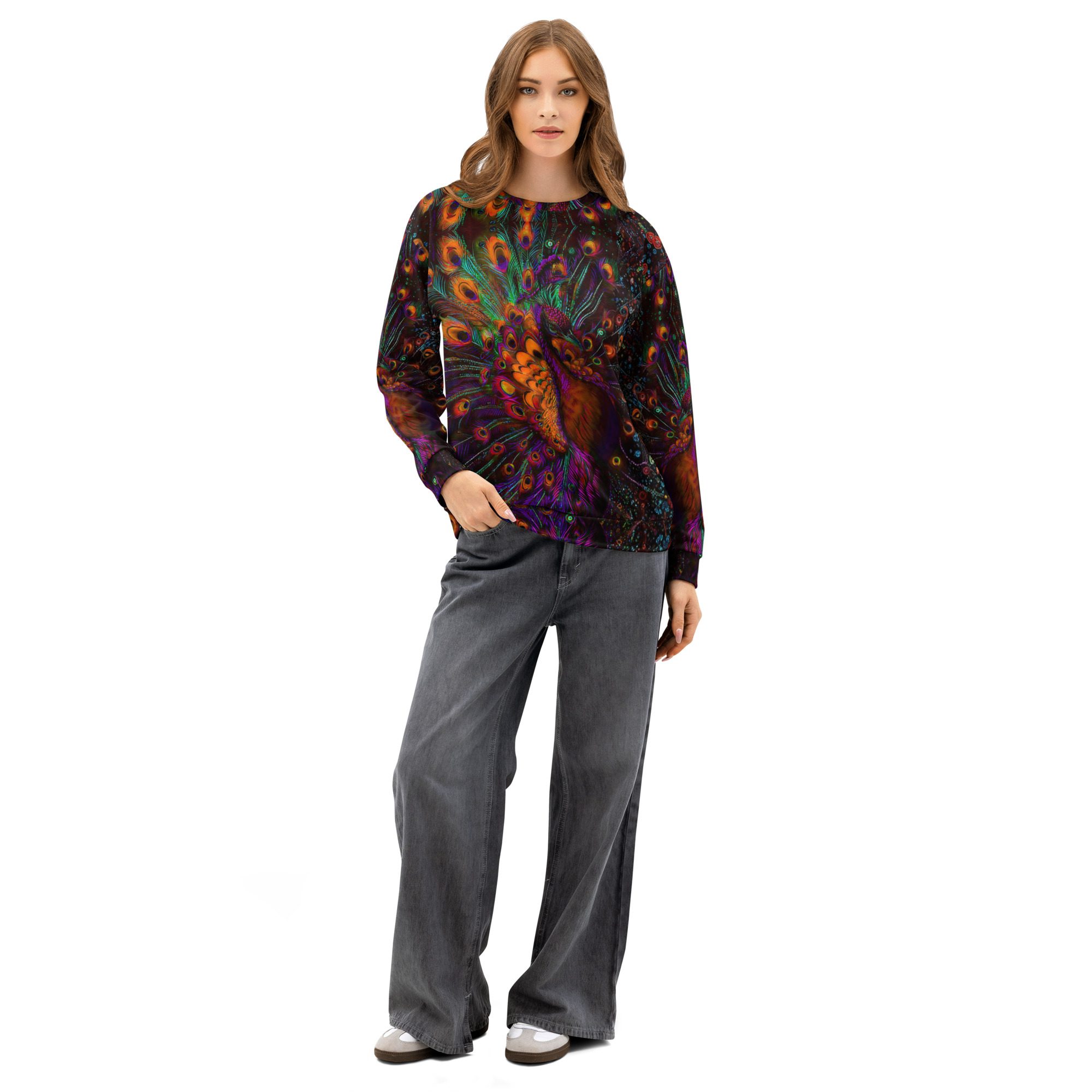 SG’s Bourbon Street Firebird Royale — Unisex Cotton Sweatshirt - Image 7