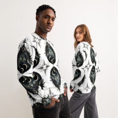 Shrine of the Shadowed Moon — Unisex Cotton Sweatshirt