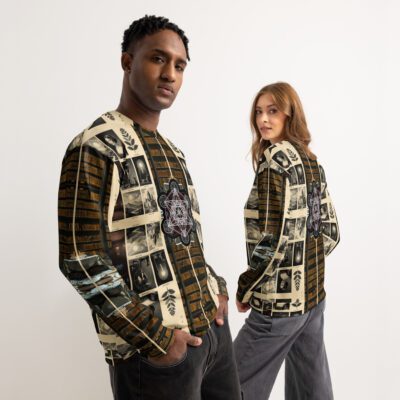 The Scholar’s Hidden Magical Geometry — Unisex Cotton Sweatshirt