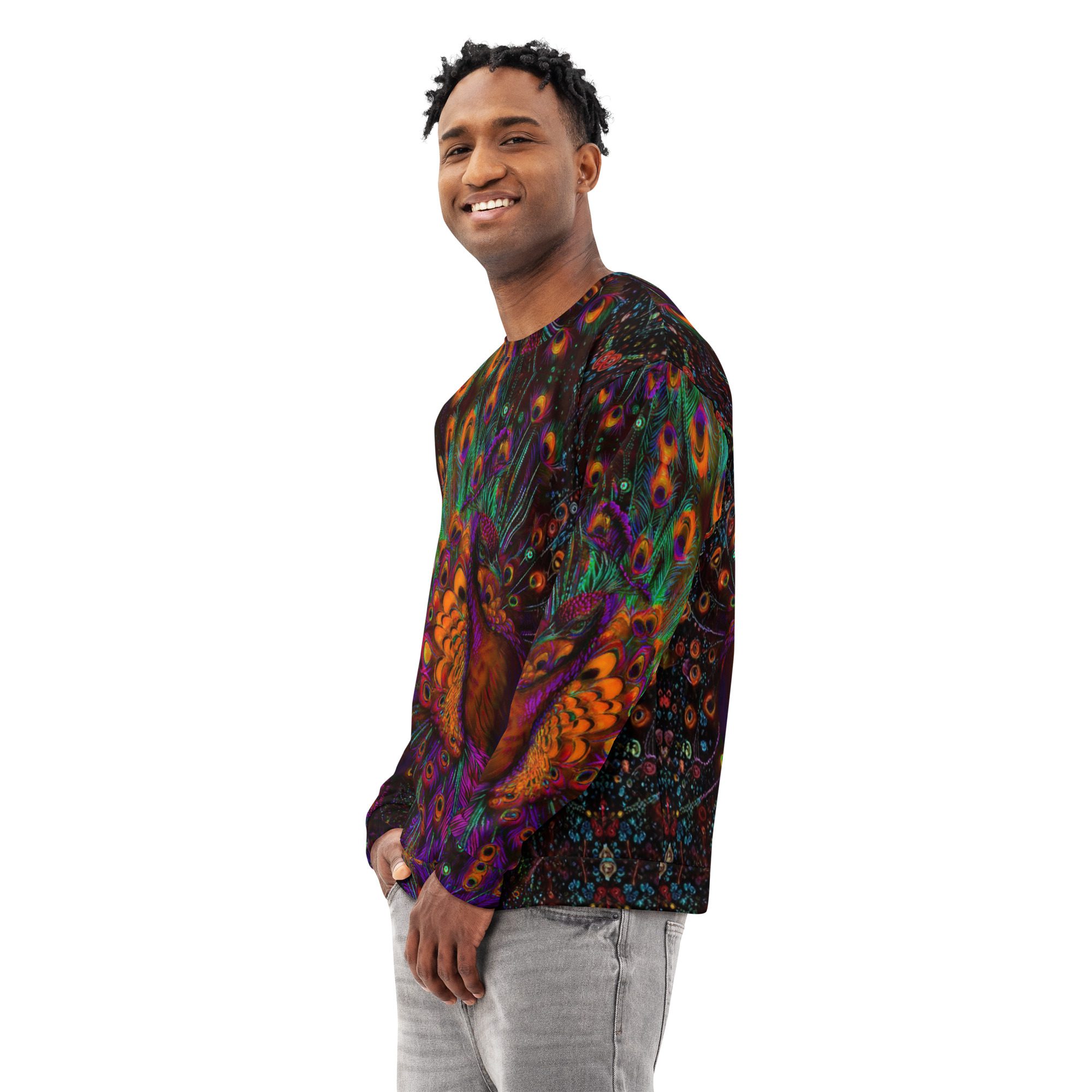 SG’s Bourbon Street Firebird Royale — Unisex Cotton Sweatshirt - Image 4