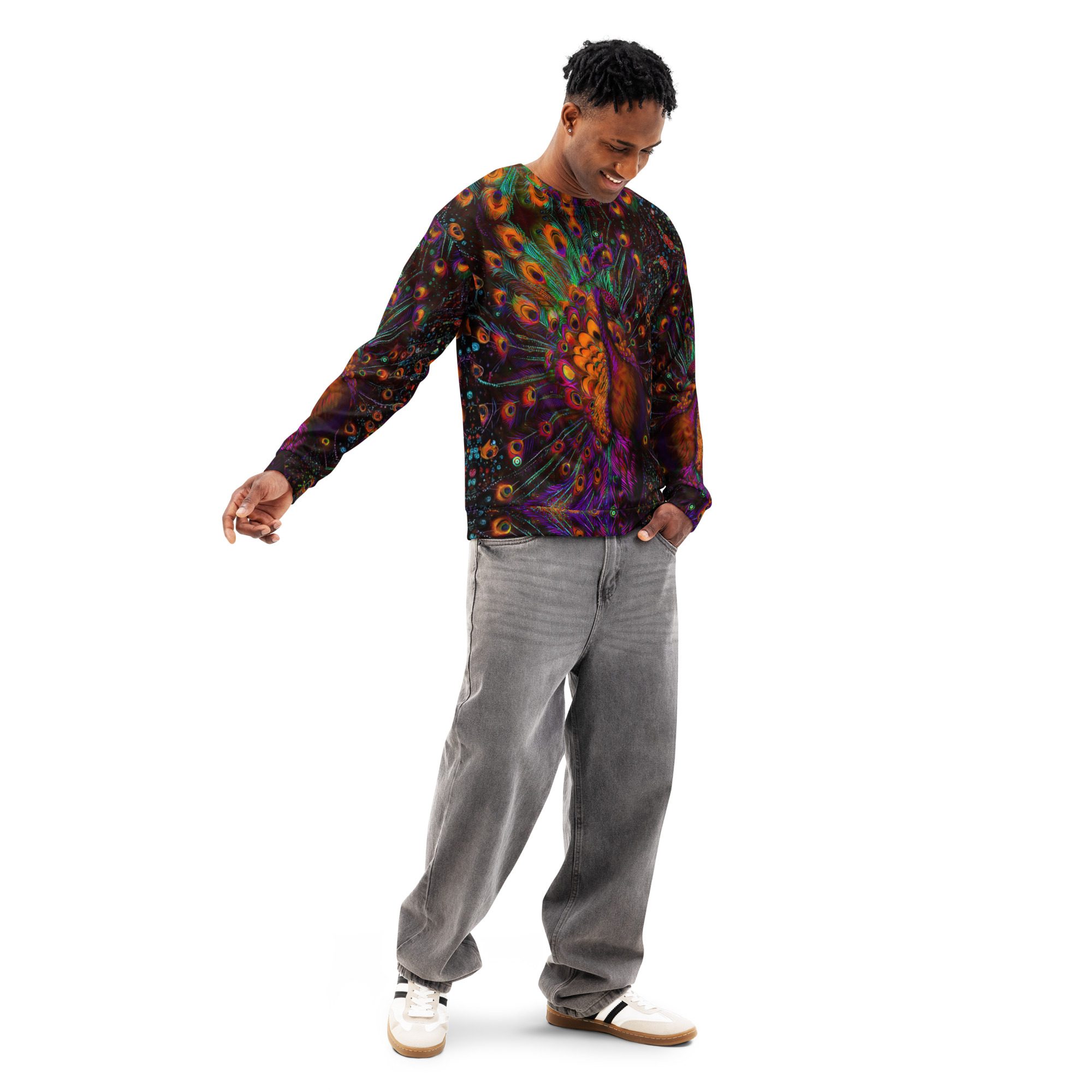 SG’s Bourbon Street Firebird Royale — Unisex Cotton Sweatshirt - Image 5