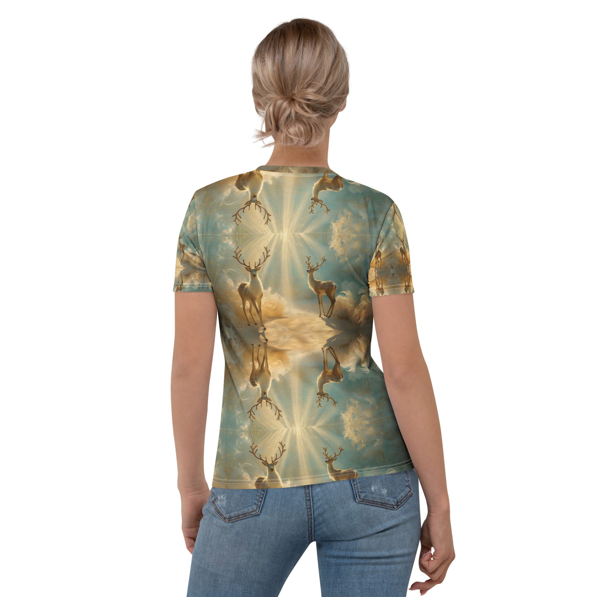 Dreamscape’s Celestial Realm – Women’s T-Shirt - Image 8