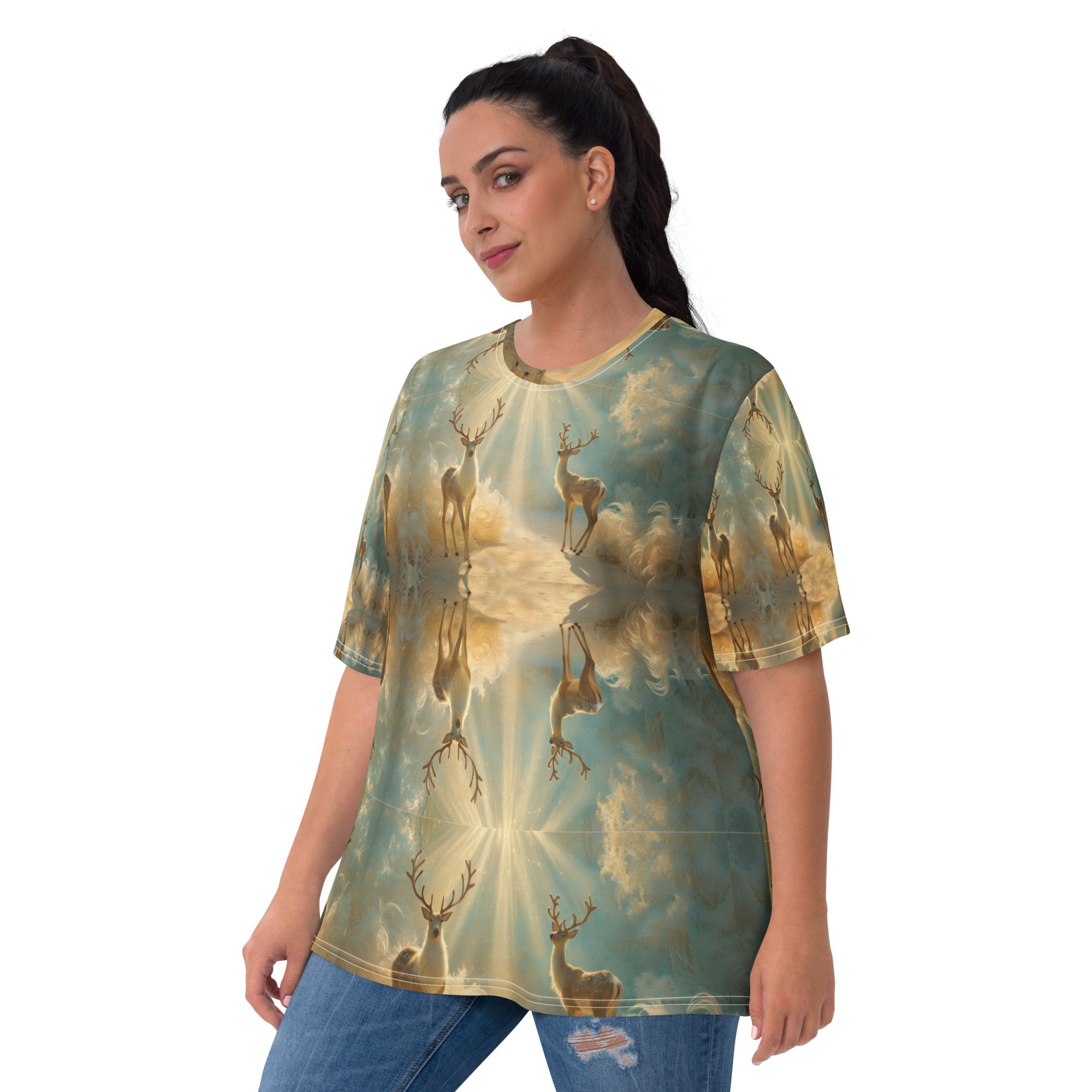 Dreamscape’s Celestial Realm – Women’s T-Shirt