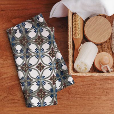 Rustic Geometry — Hand Towel