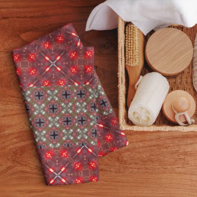 Hearthbound Christmas Tapestry – Hand Towel