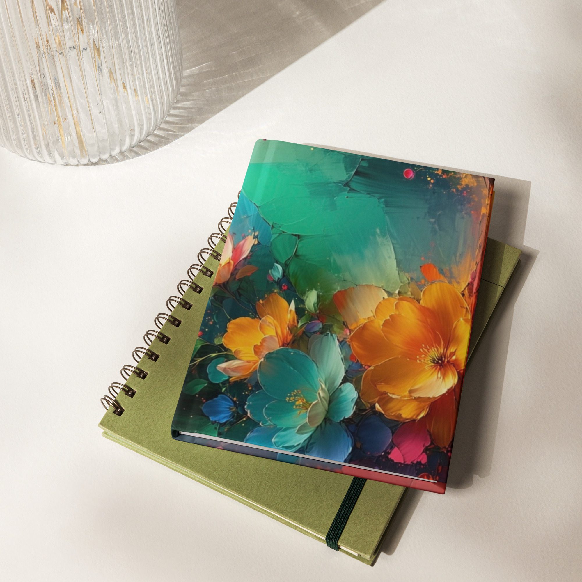 Petals of the Vivid Realm — Hardcover Journal Matte