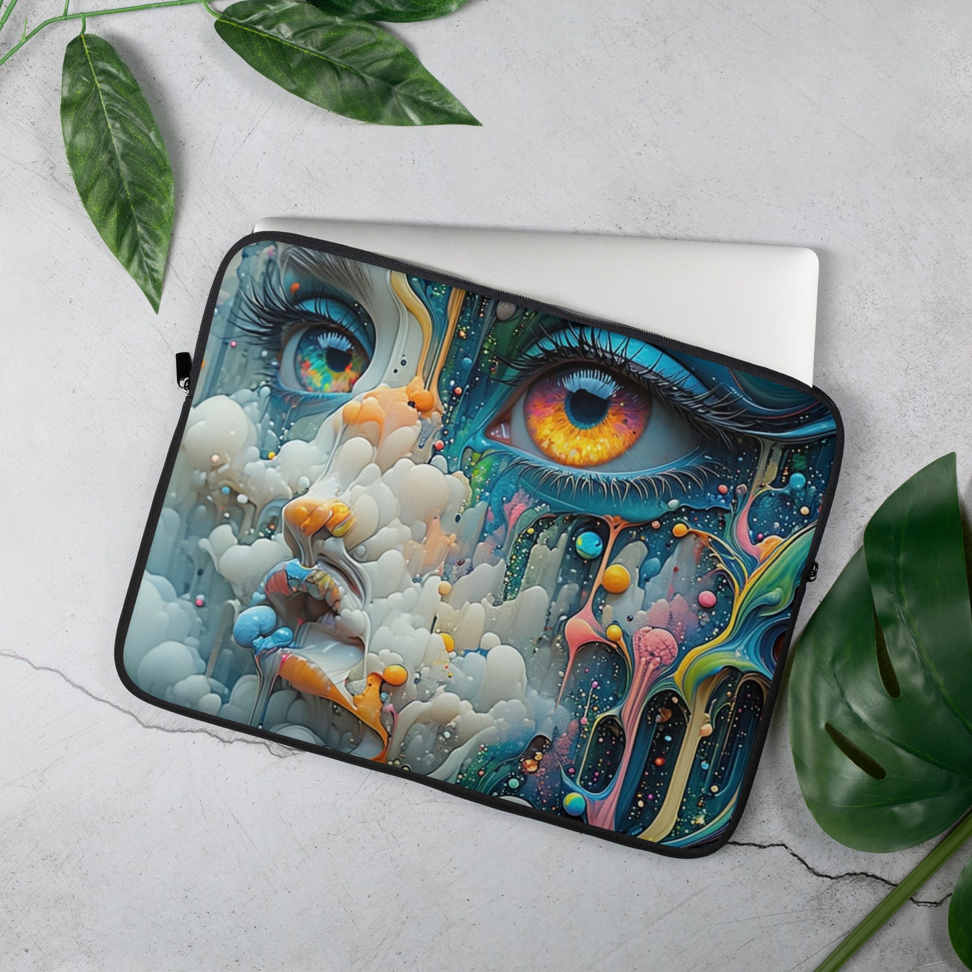 Mirrored Eyes of the Mystics Who Dream – Laptop Sleeve