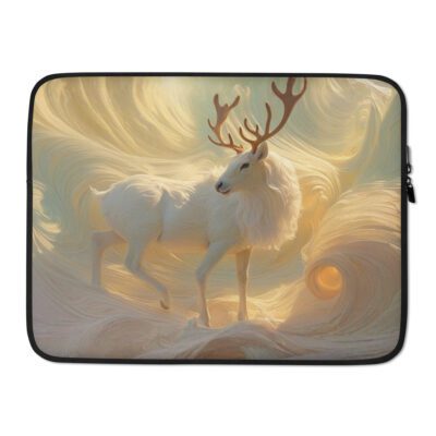Ascent of the Sunlit Stag — Laptop Sleeve