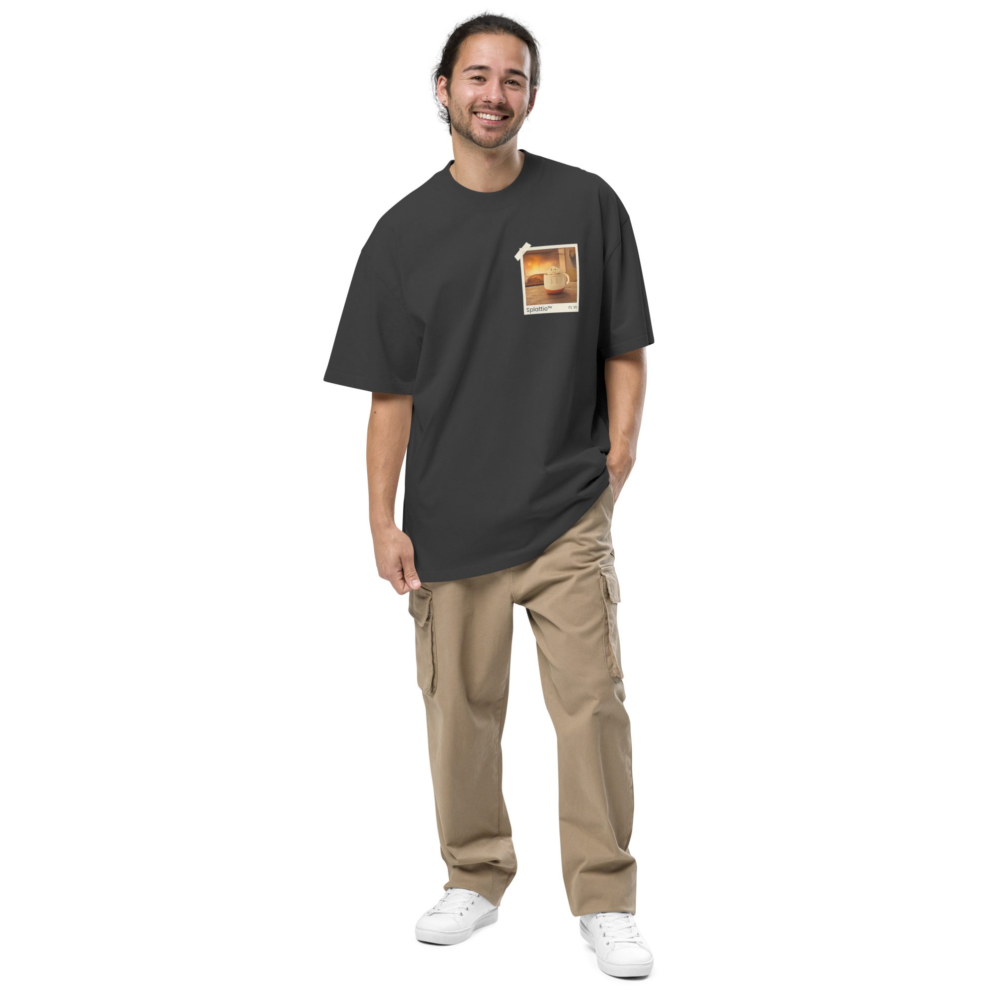 Retro Winter Scrapbook Collage Tee (4-Photo Grid) - Image 3