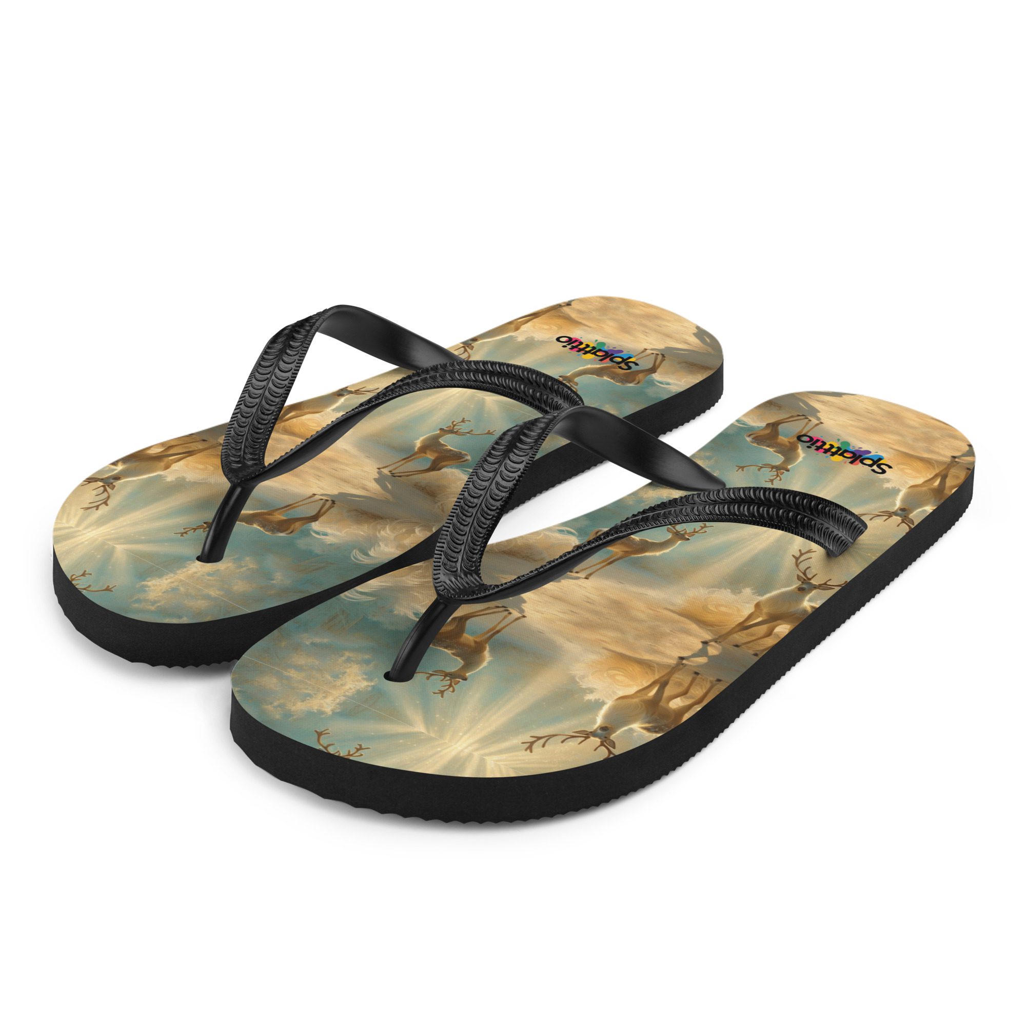 Dreamscape’s Celestial Realm – Flip-Flops - Image 3