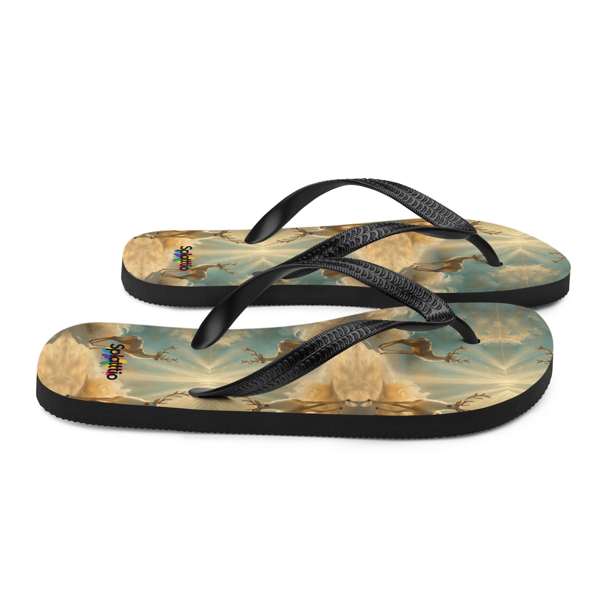 Dreamscape’s Celestial Realm – Flip-Flops - Image 4