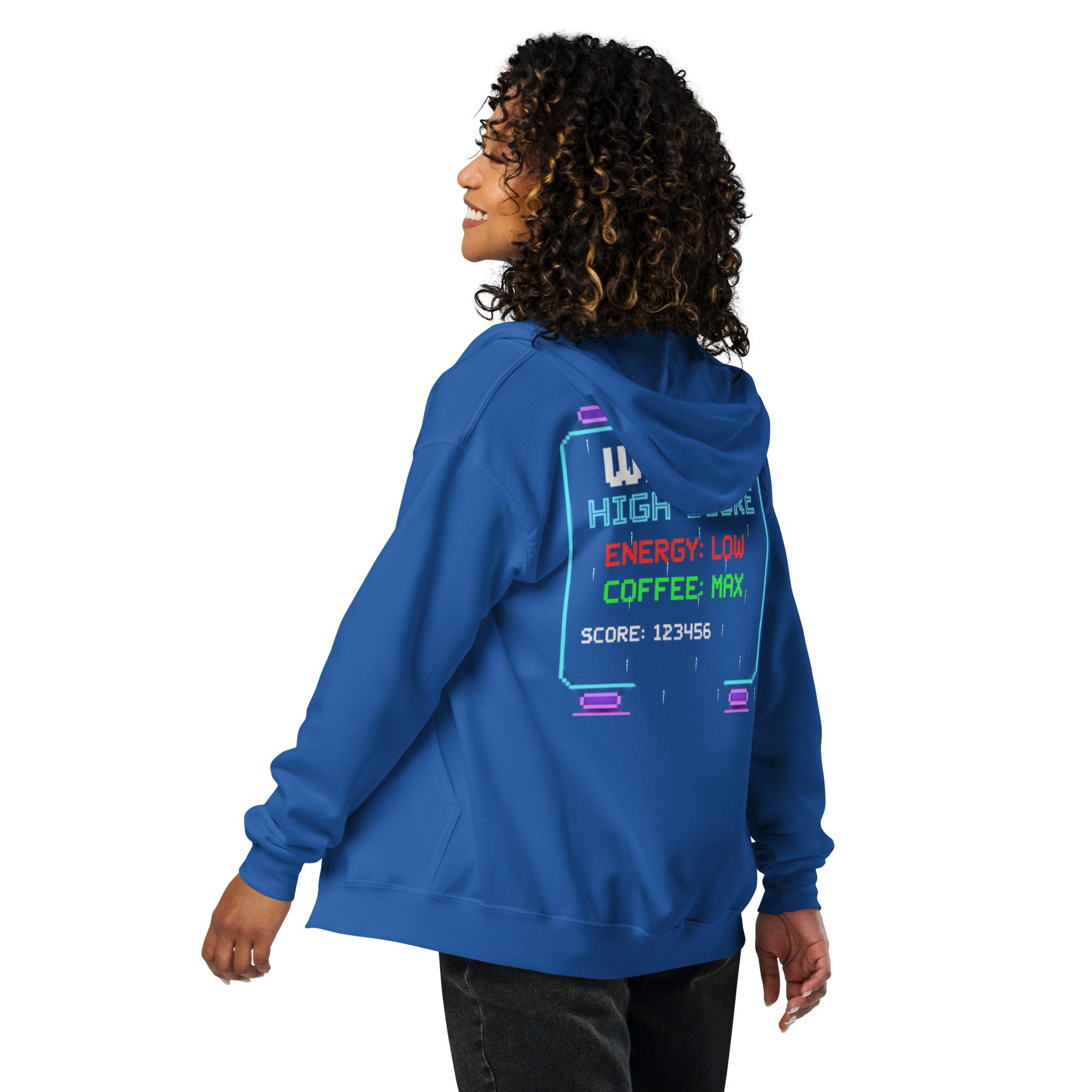 Winter High Score Gamer Hoodie (Coffee Max) - Image 16