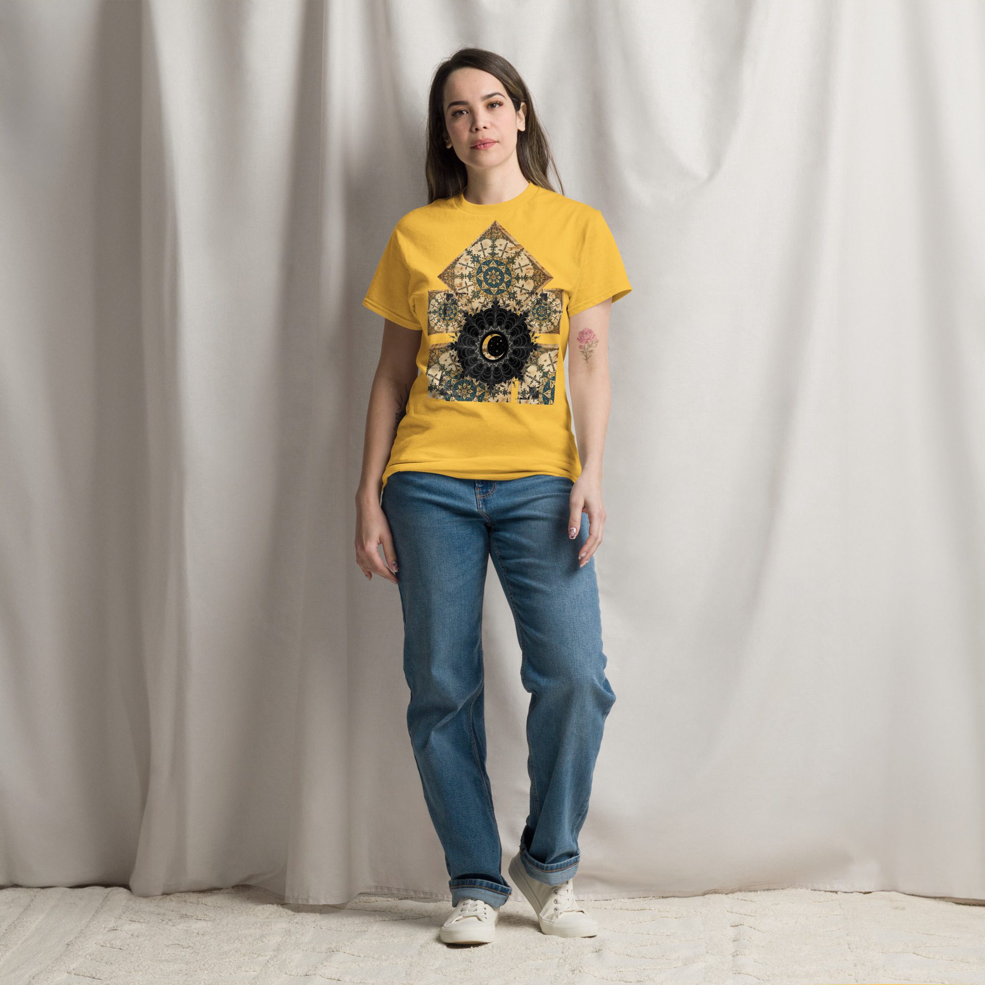 The Black Rosette Manuscript — Sealed Edition | Unisex Classic Tee - Image 12