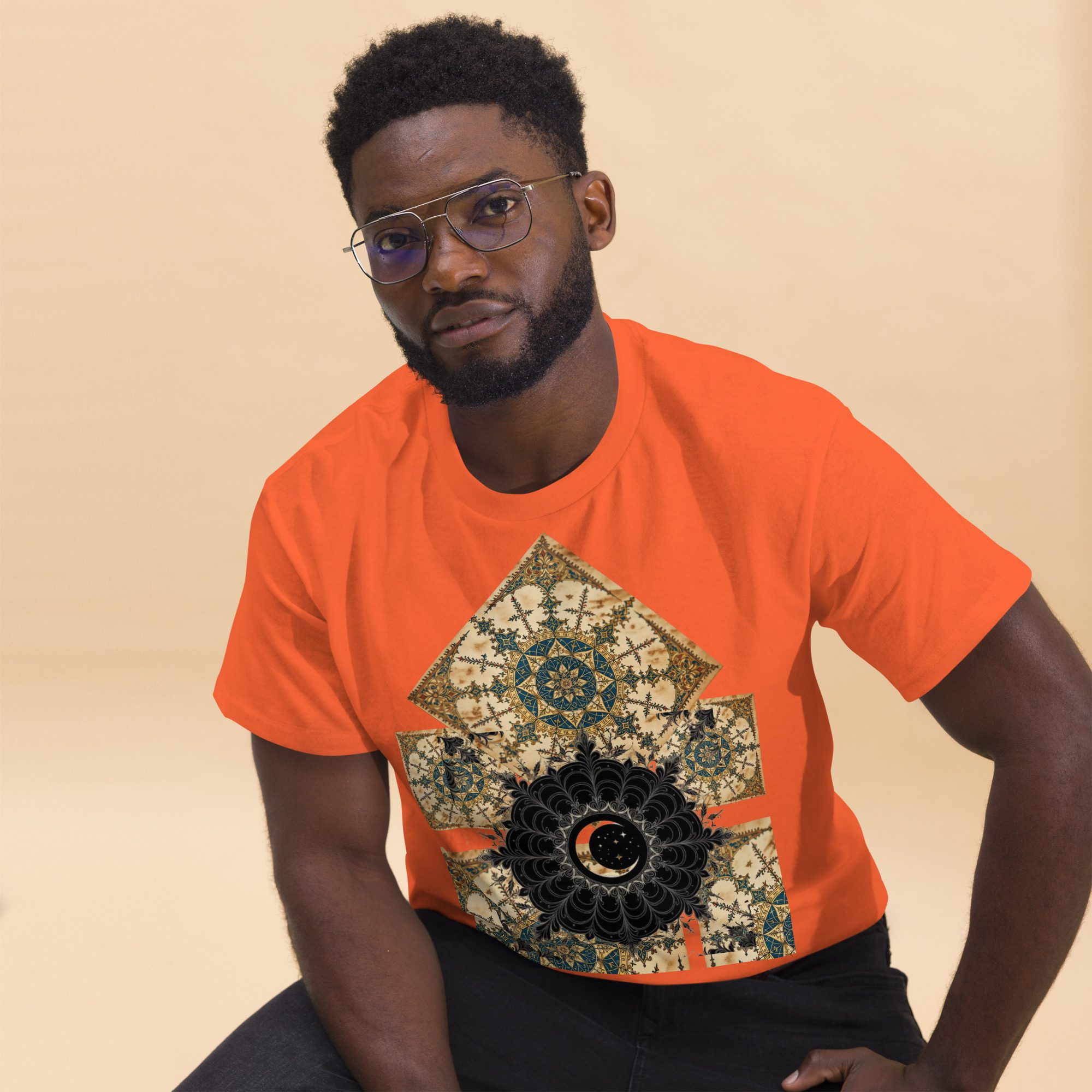 The Black Rosette Manuscript — Sealed Edition | Unisex Classic Tee - Image 8