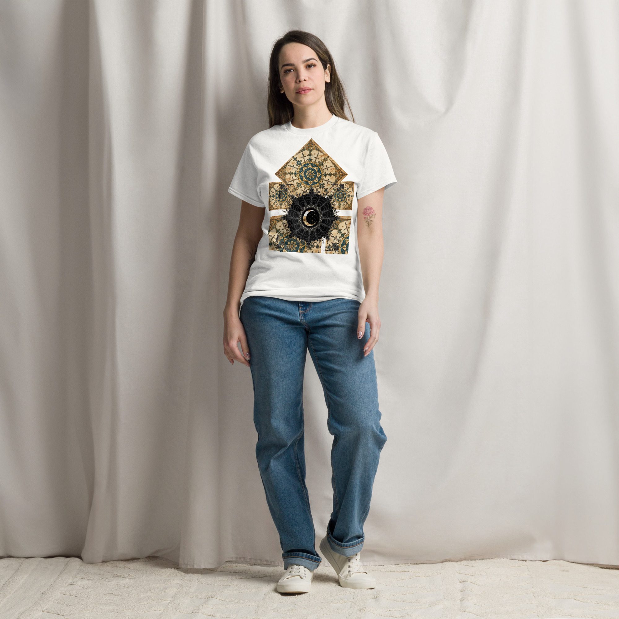 The Black Rosette Manuscript — Sealed Edition | Unisex Classic Tee - Image 20