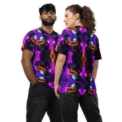 Neon Warhound 2000 — Recycled Unisex Sports Jersey