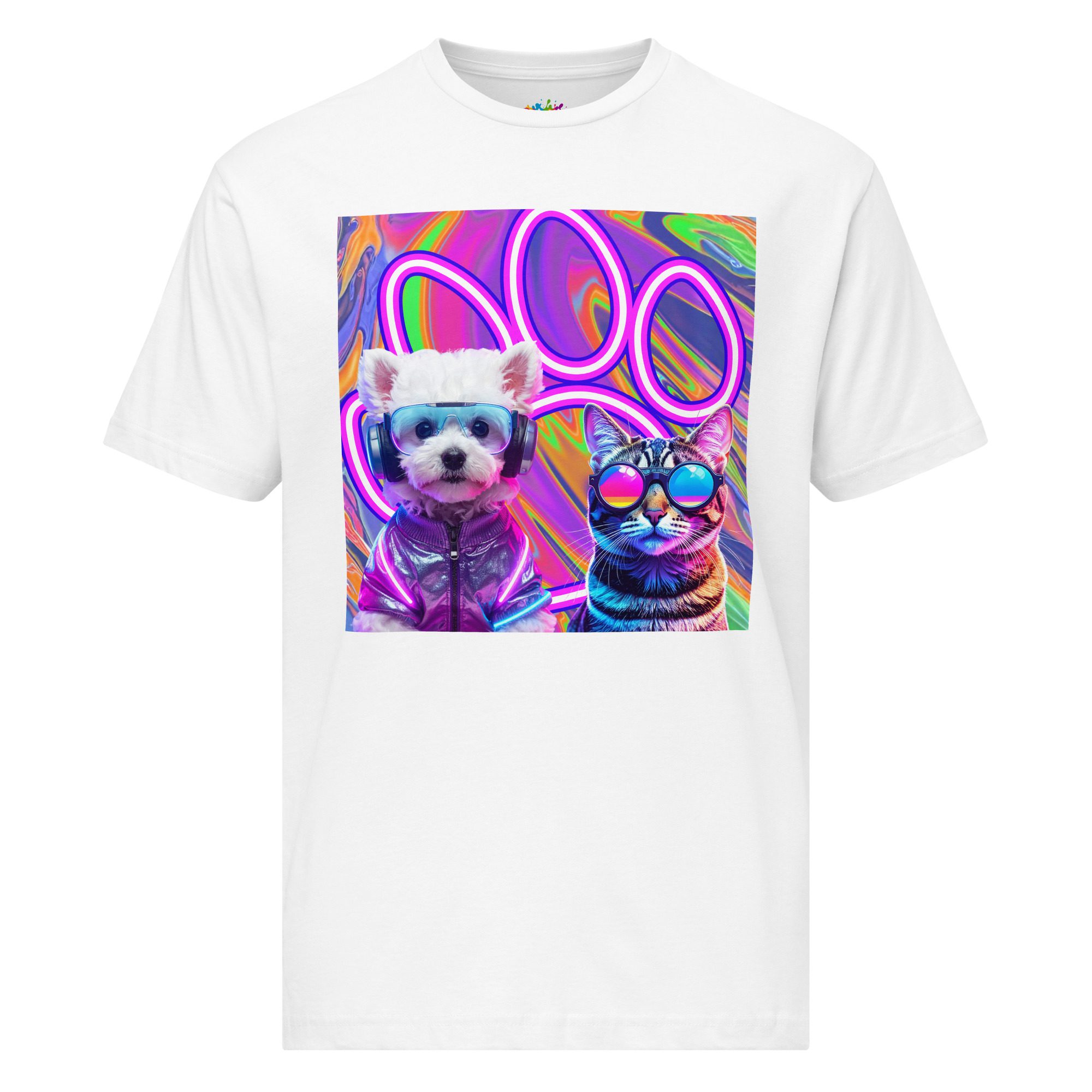 Fur Real Rave: Paw Society Unisex Fine Jersey Tee - Image 2