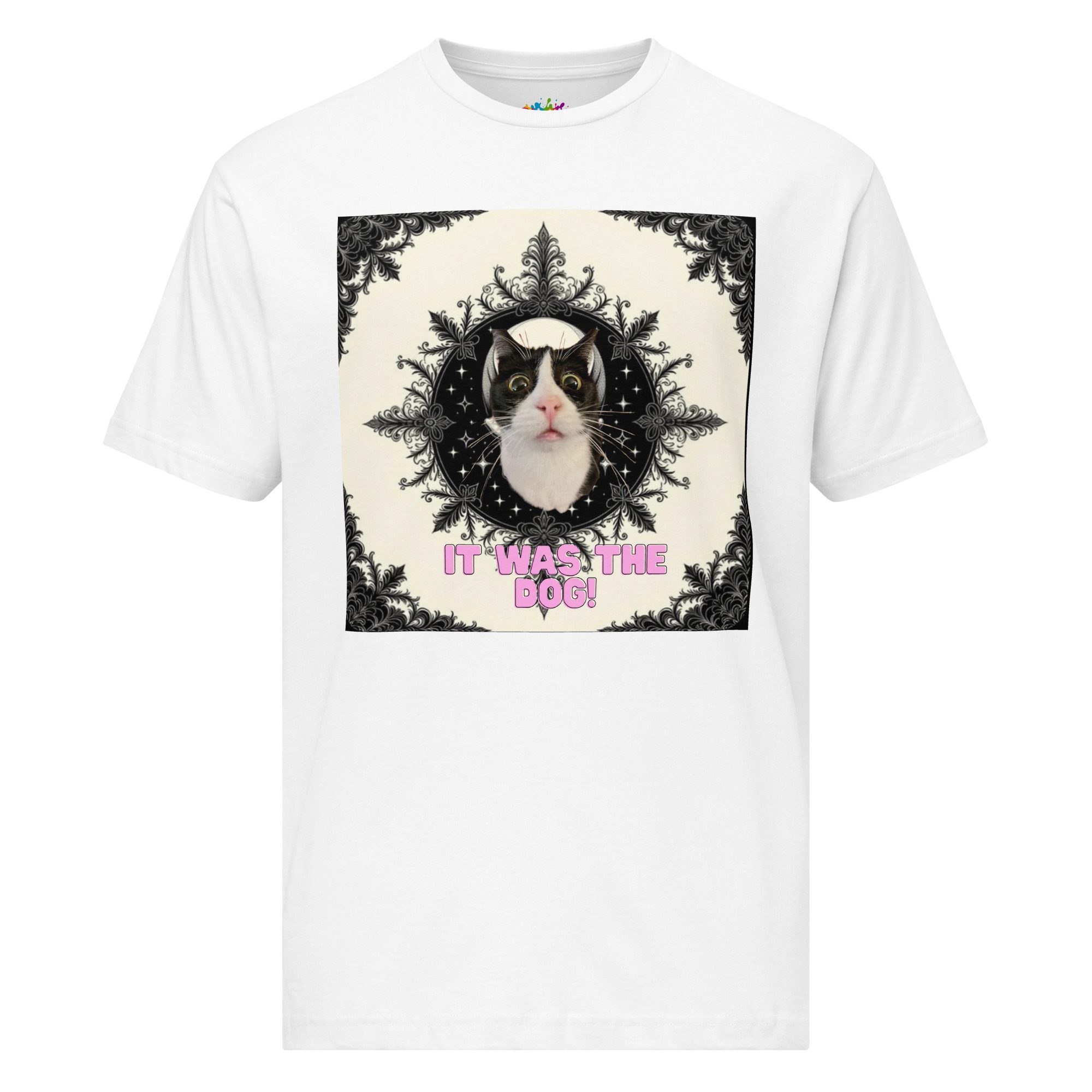 The Gothic Gaslight: It Was the Dog Unisex Fine Jersey Tee