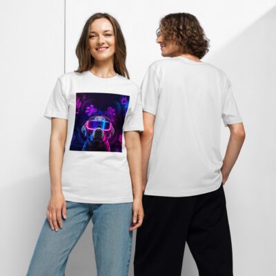 The Future’s Fetch: Digital Dogma  Unisex Fine Jersey Tee