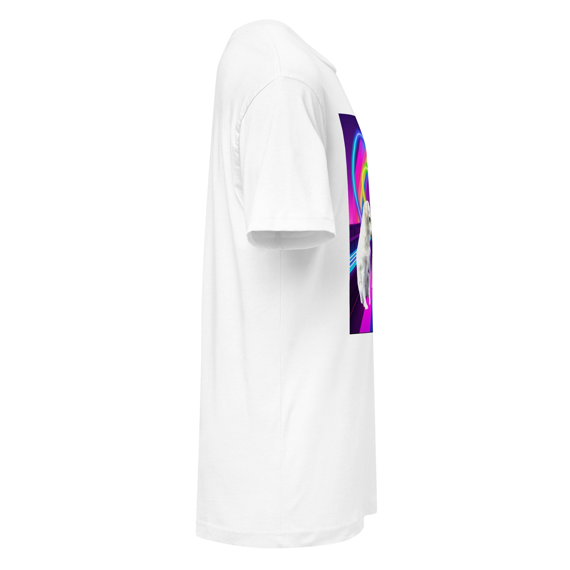 Puppy Love: Neon Hearts Forever – Limited Rave Drop Unisex Fine Jersey Tee - Image 5