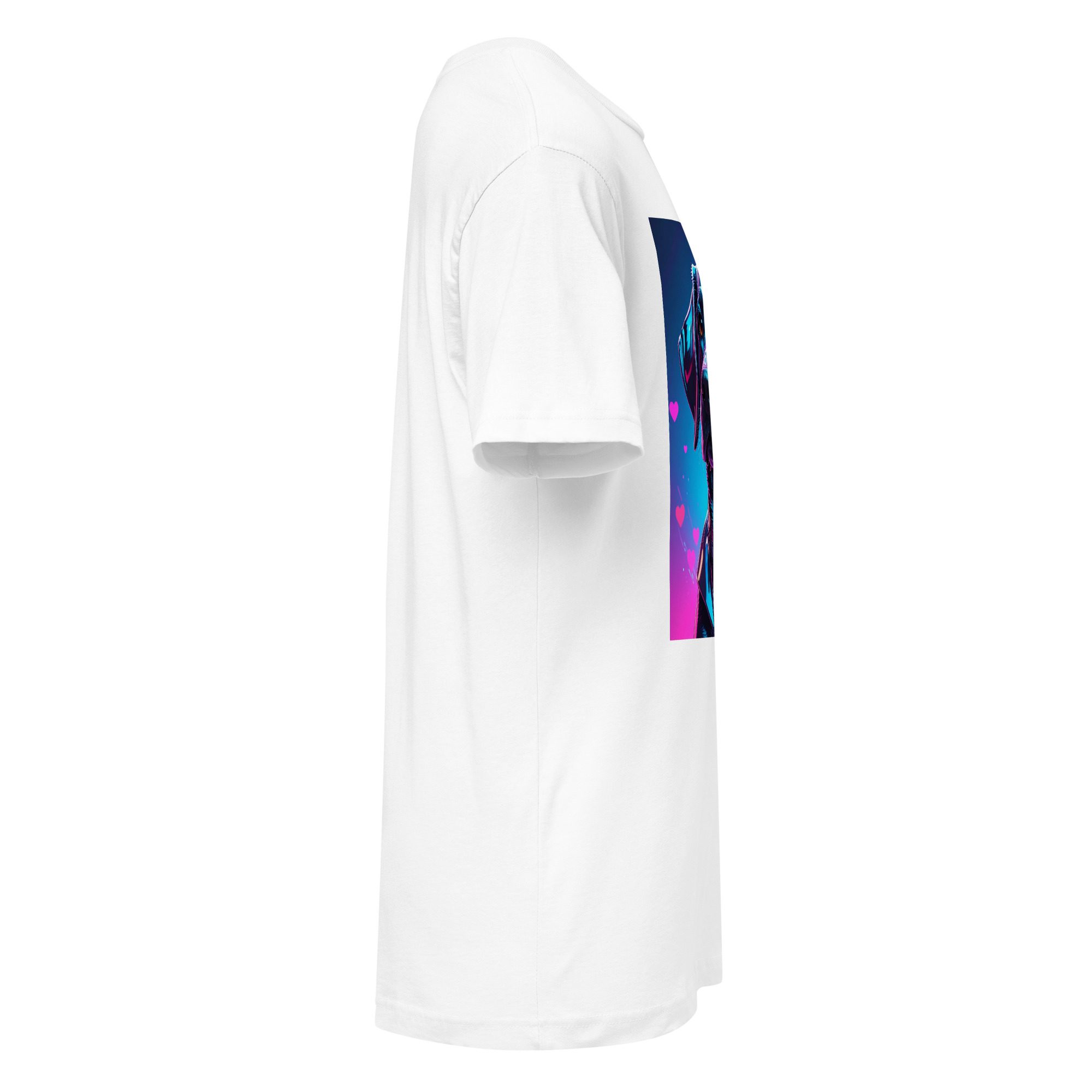 Labrador’s Chromatic Heartbeat: Faithful Companion – Unisex Fine Jersey Tee - Image 5