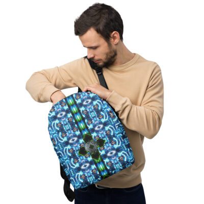 Pulse Reactor: Core Axis Emblem Minimalist Backpack